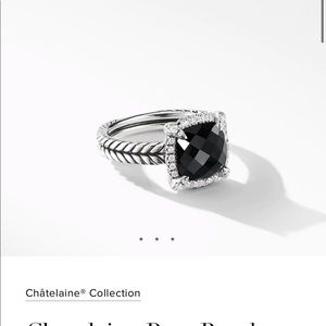 David yurman black onyx ring